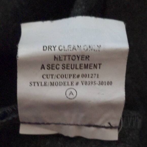 Vince Womens Pencil Skirt Gray Mini Stretch Wool Blend 2 - Picture 8 of 9